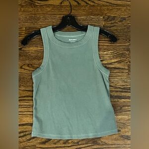Olive Green Racerback Tank